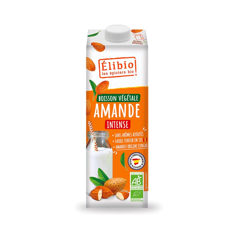 Boisson végétale Amande intense ELIBIO