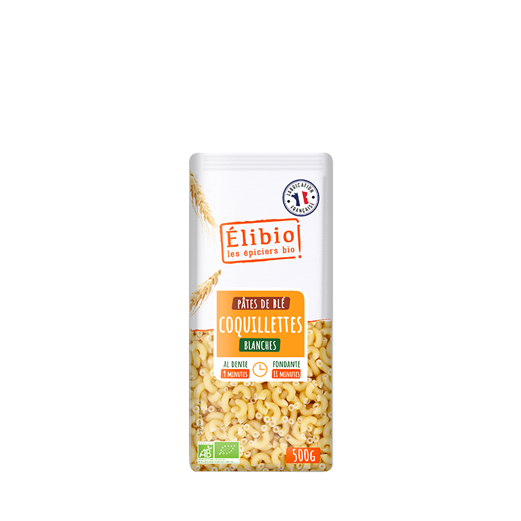 Coquillettes Blanches ELIBIO 500 G
