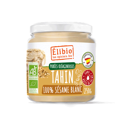 Purée de Tahin - Sésame Blanc ELIBIO 250 G