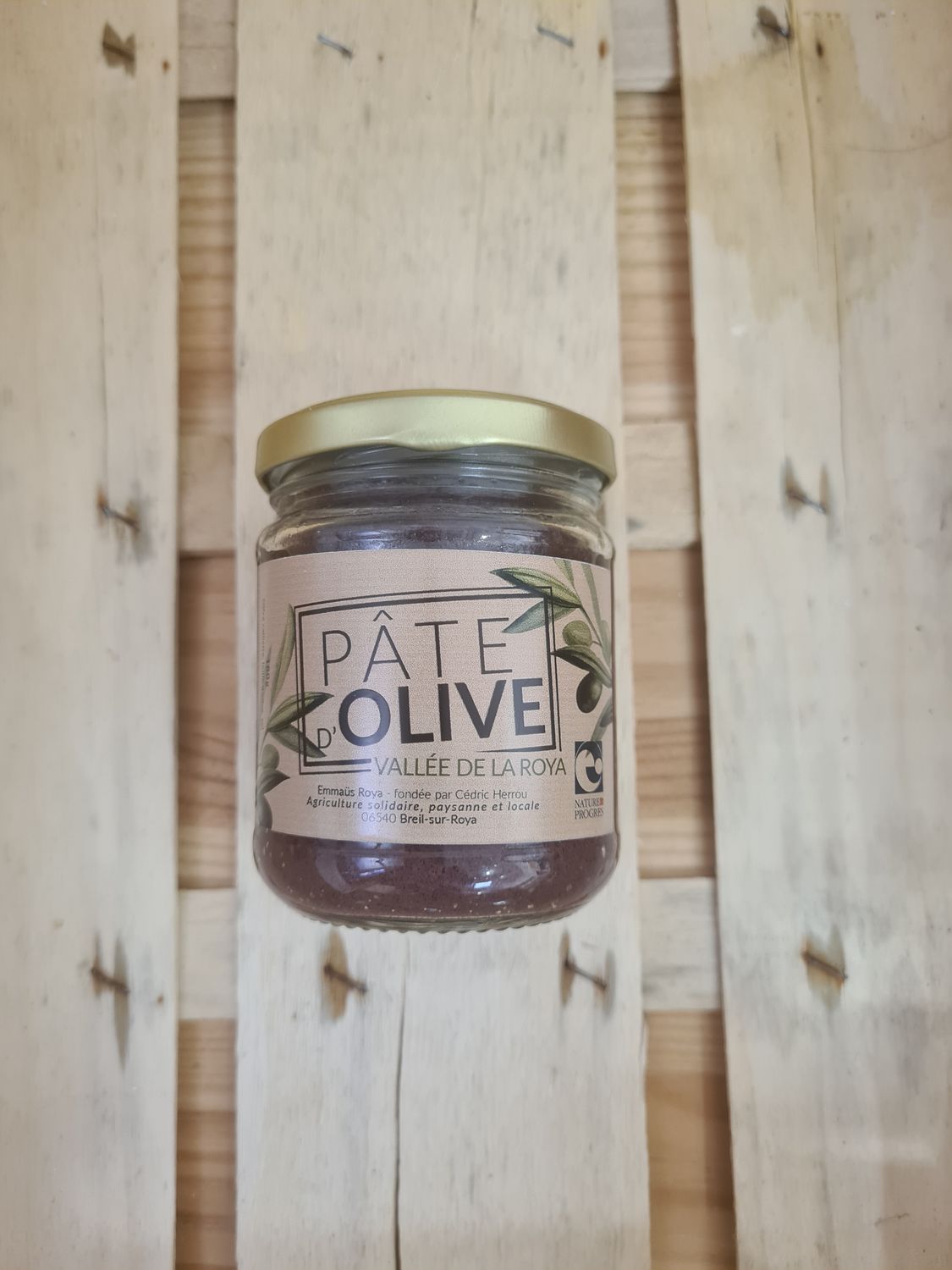Pâte d'olive Bio de la Roya