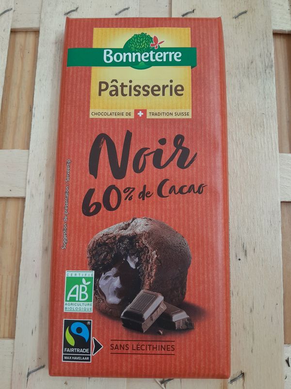 Chocolat Noir 60% Pâtisserie