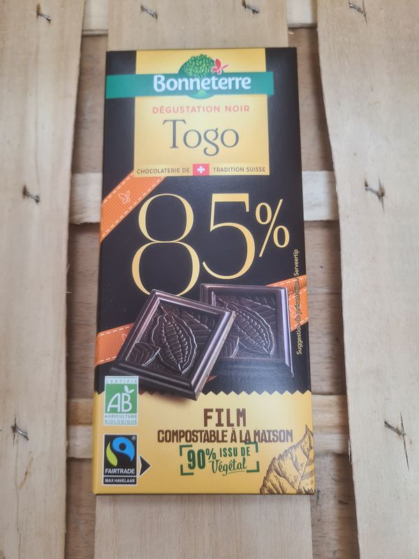 Chocolat Noir 85% Togo