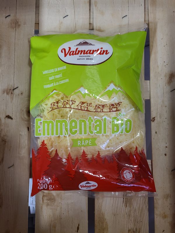 Emmental Bio Râpé