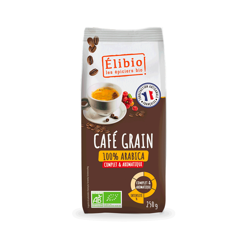 Café Grain 100% Arabica ELIBIO 250 G Café Grain 100% Arabica ELIBIO 250 G