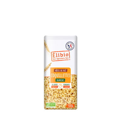 Coquillettes Blanches ELIBIO 500 G