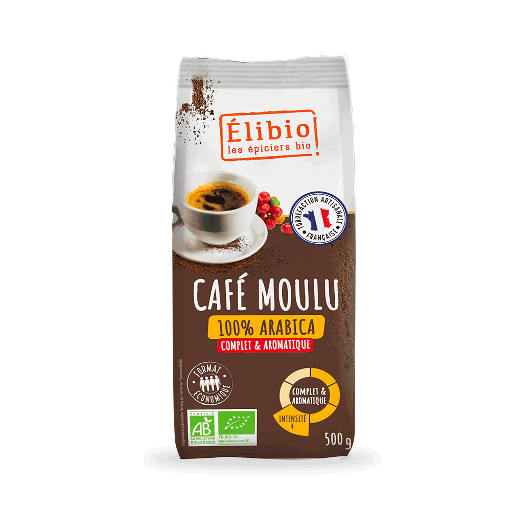 Café Moulu 100% Arabica ELIBIO 250 G