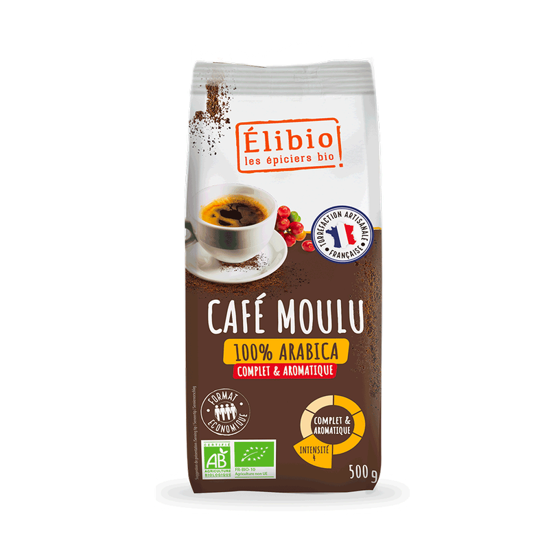 Café Moulu 100% Arabica ELIBIO 250 G