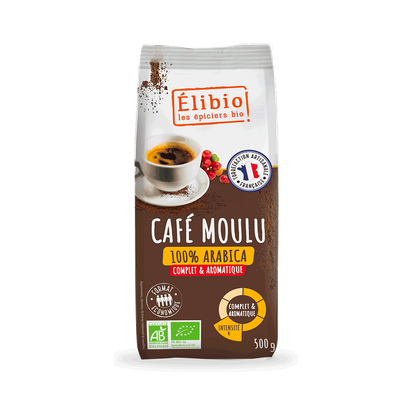 Café Moulu 100% Arabica ELIBIO 250 G