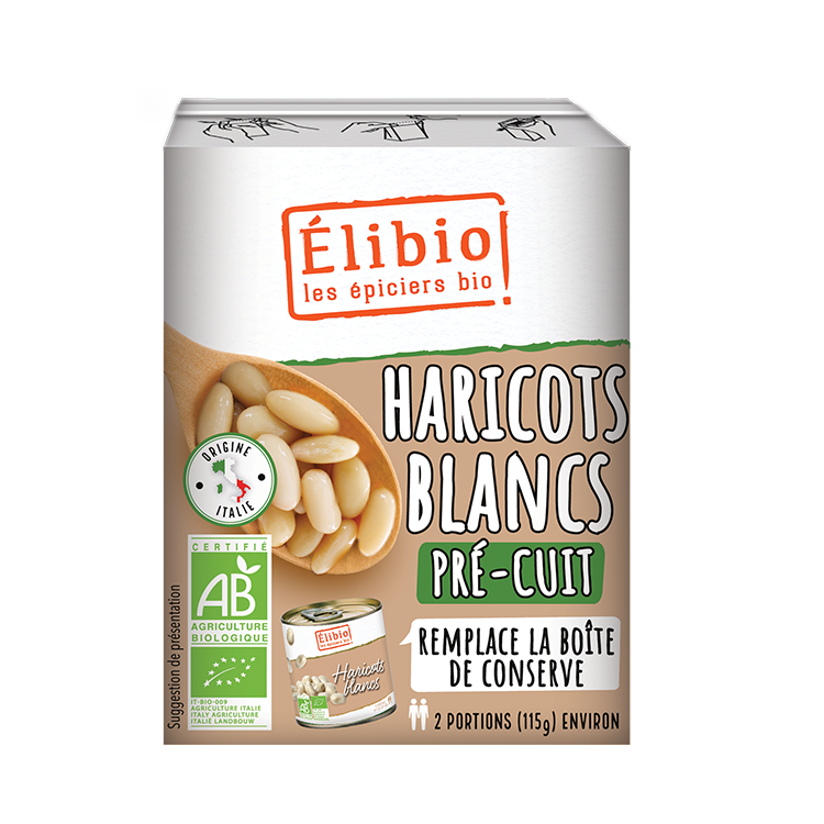 Haricots Blancs ELIBIO 380 G