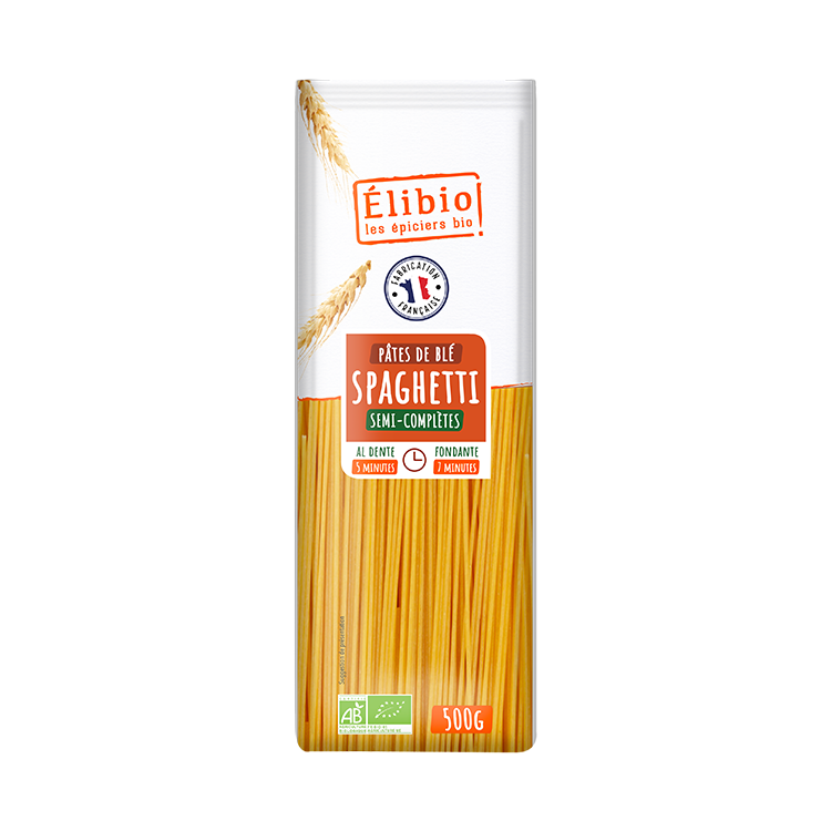 Spaghetti Semi-Complètes ELIBIO 500 G