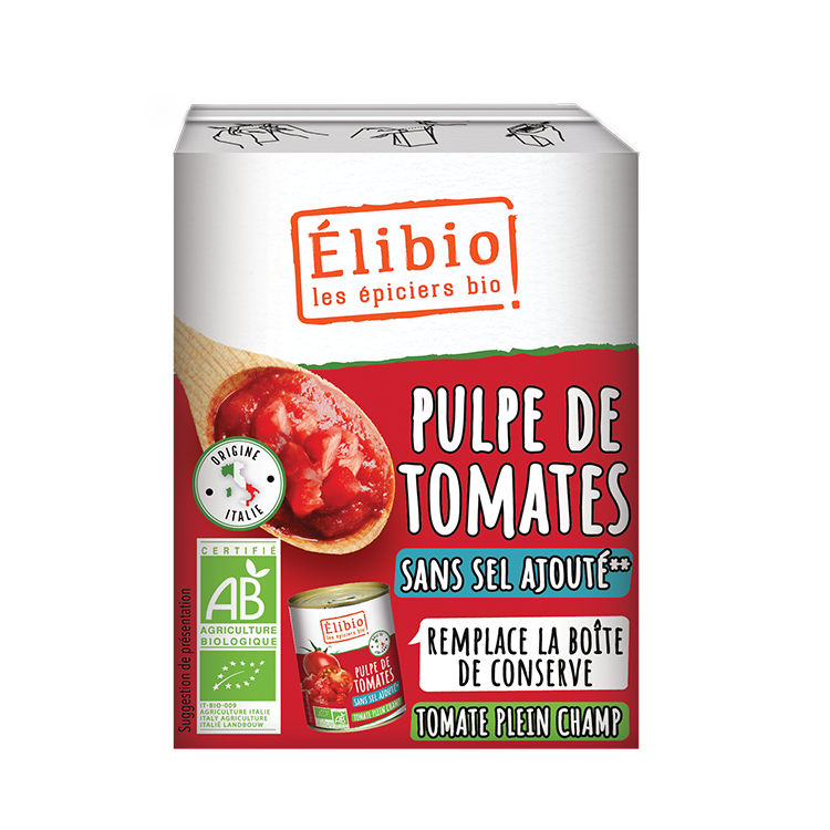 Pulpe Tomate ELIBIO 390 G