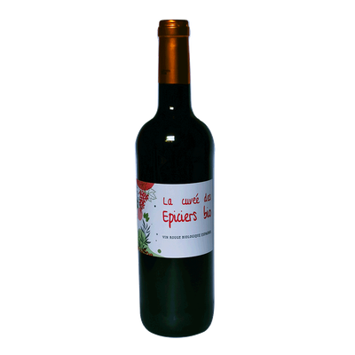 Vin Rouge La Cuvée des Epiciers ELIBIO 75 CL