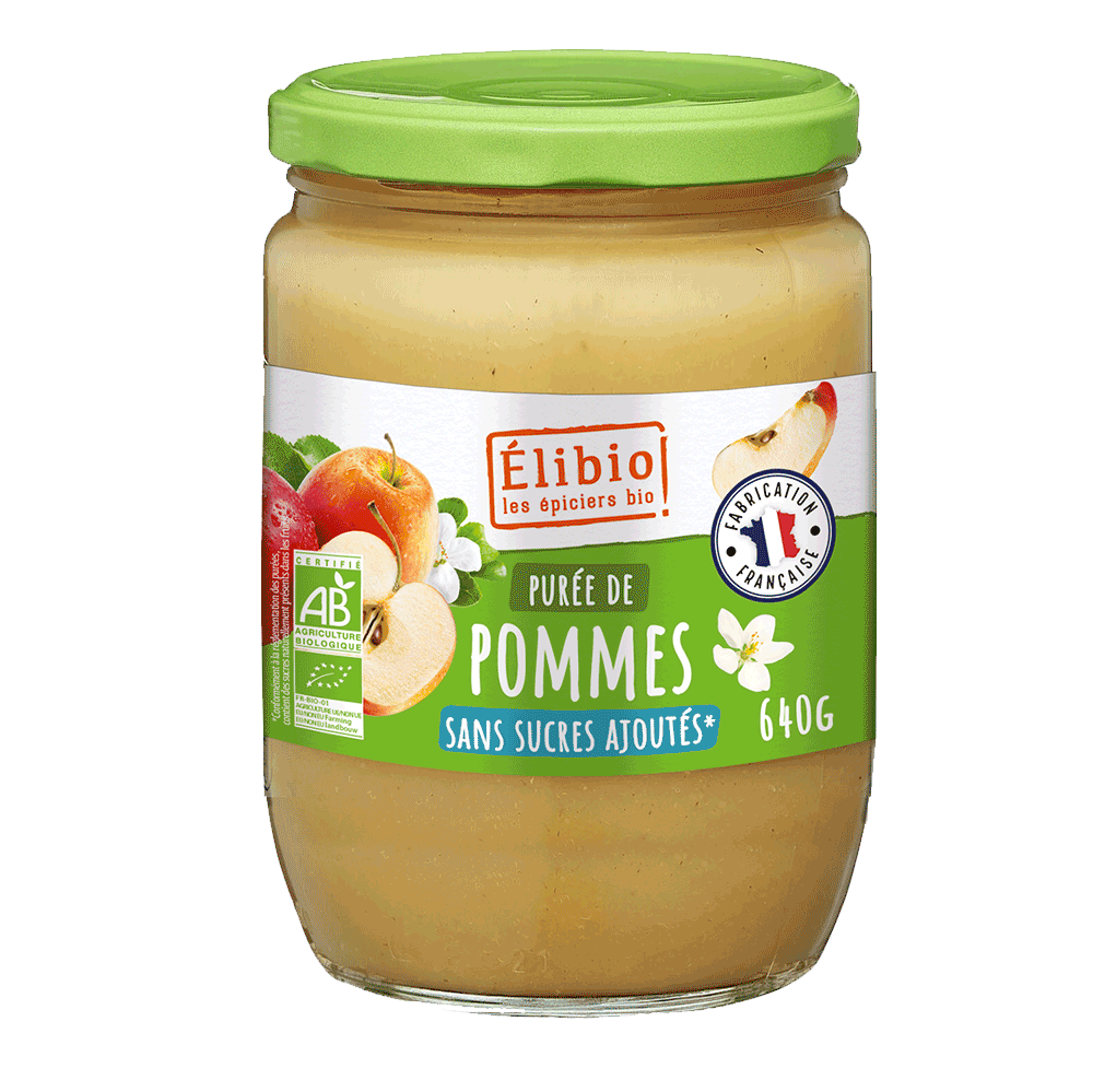 Purée de Pommes ELIBIO 640 G