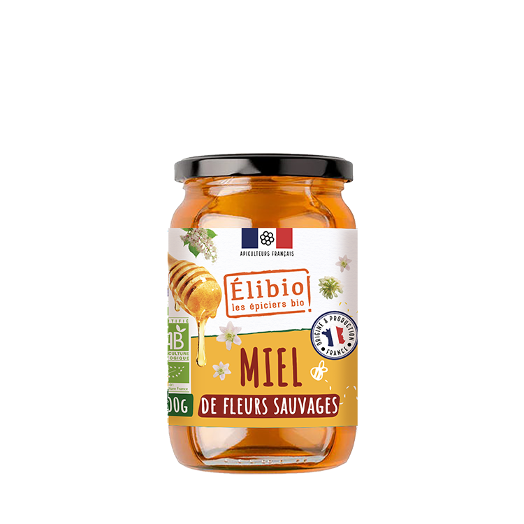 Miel de fleurs sauvages ELIBIO 500 G