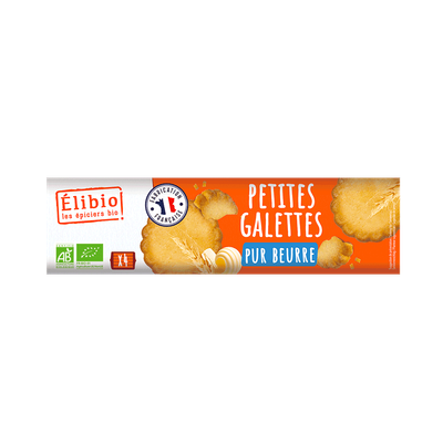Biscuits Galettes Pur Beurre ELIBIO 125 G