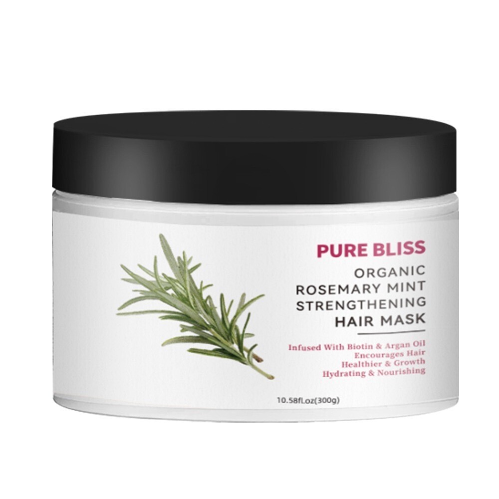 PURE BLISS ORGANIC ROSEMARY MINT STRENGTHENING HAIR MASK