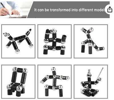 Magnetic fidget pen.            

The journey to soothe your adhd desire