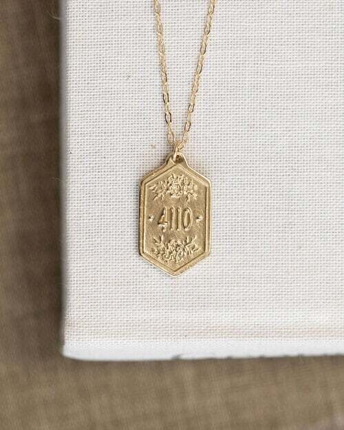 Scripture Inspired Pendant Necklace ISAIAH 41:10 32&quot;