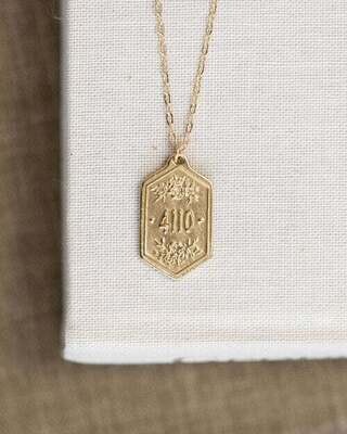 Scripture Inspired Pendant Necklace ISAIAH 41:10 22&quot;
