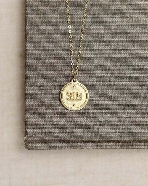 Scripture Inspired Petite Pendant Necklace EPHESIANS 3:18 16&quot;