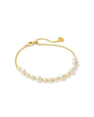 Jovie Bead Delicate Chain Bracelet 