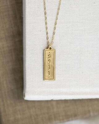 Scripture Inspired Pendant Necklace JEREMIAH 29:11 32&quot;