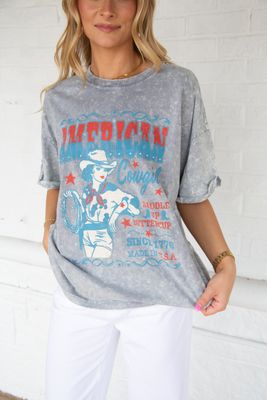 American Cowgirl Graphic Tee