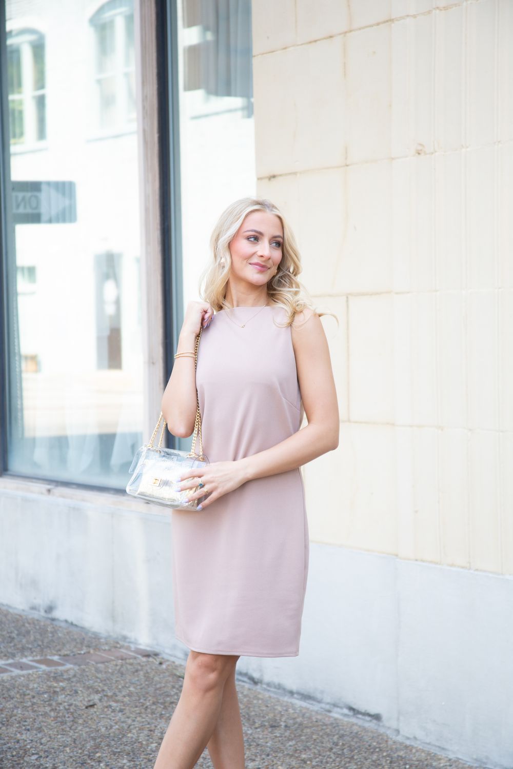 Just Being Cute Sleeveless Dress