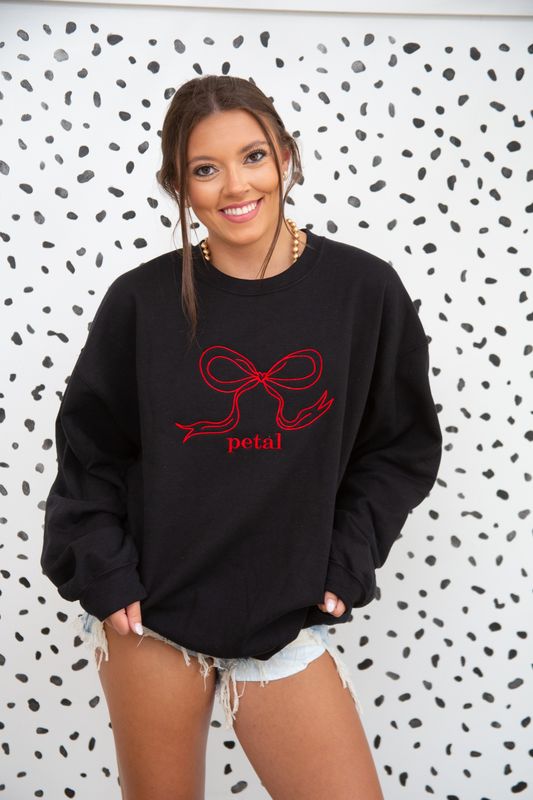 Embroidered School Sweatshirt