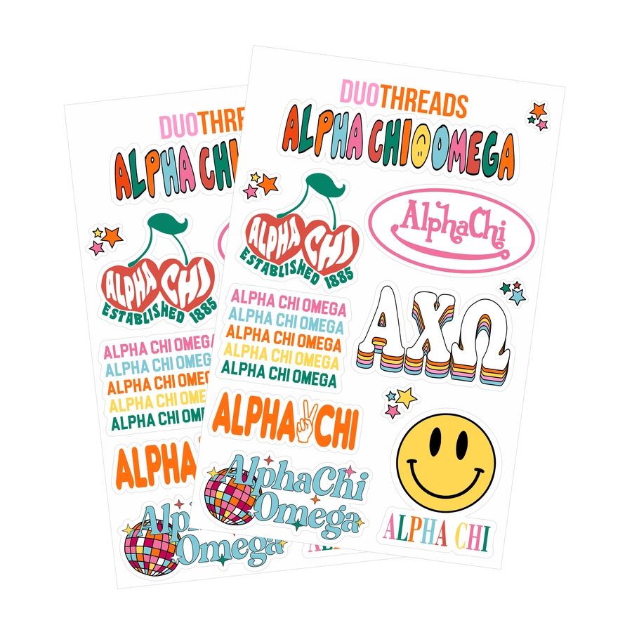 Rainbow Sticker Sheet 