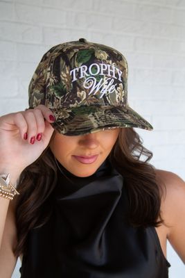 Trophy Wife Camo Cap