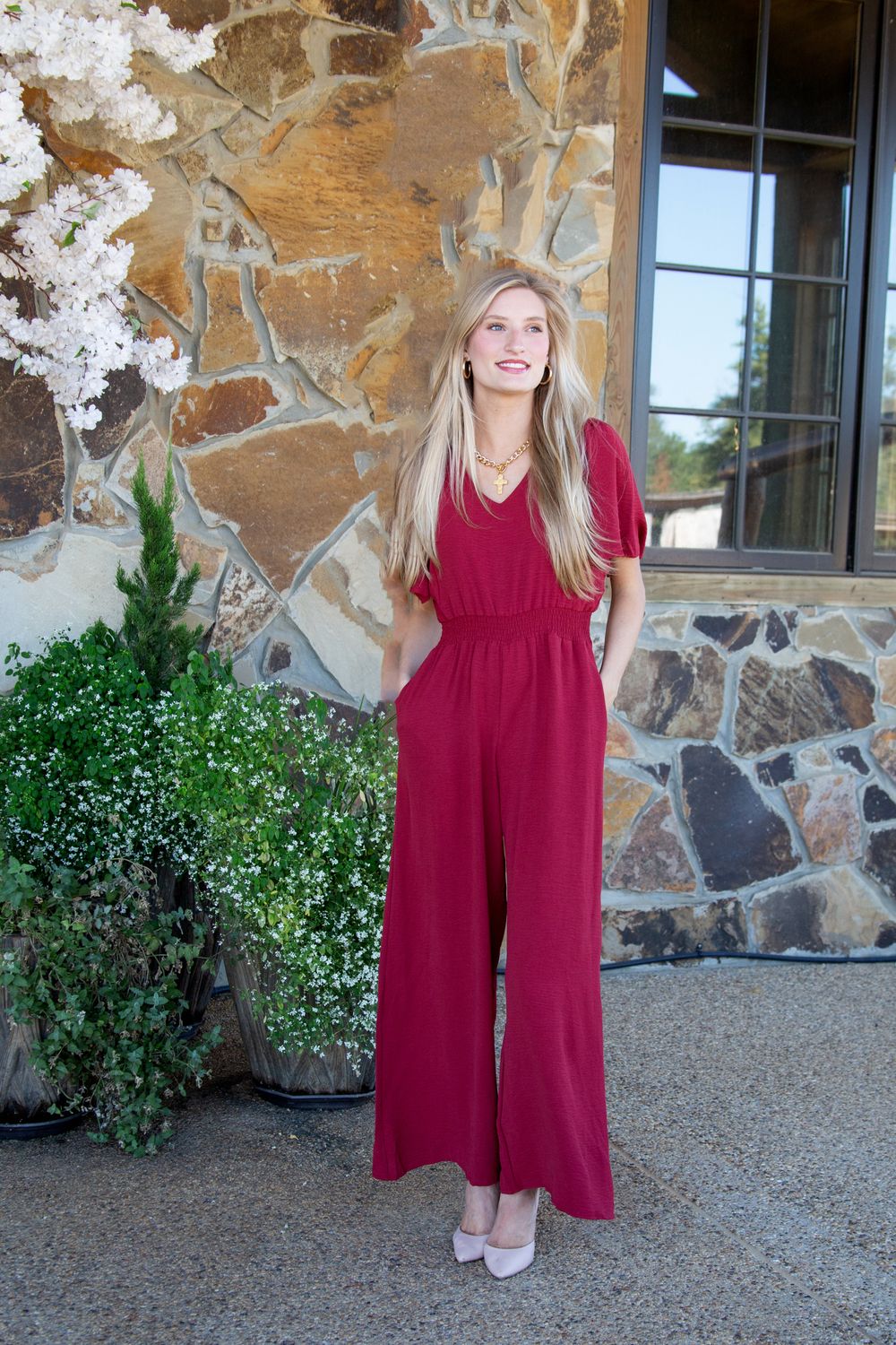 Plan For Success Wide Leg Jumpsuit