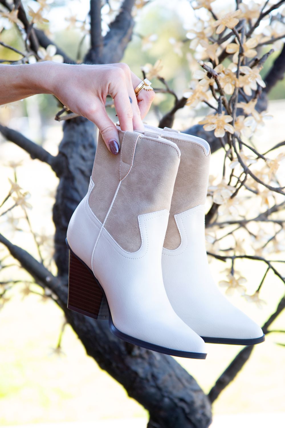 Brooks Two Toned Bootie
