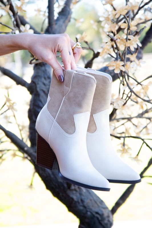 Brooks Two Toned Bootie