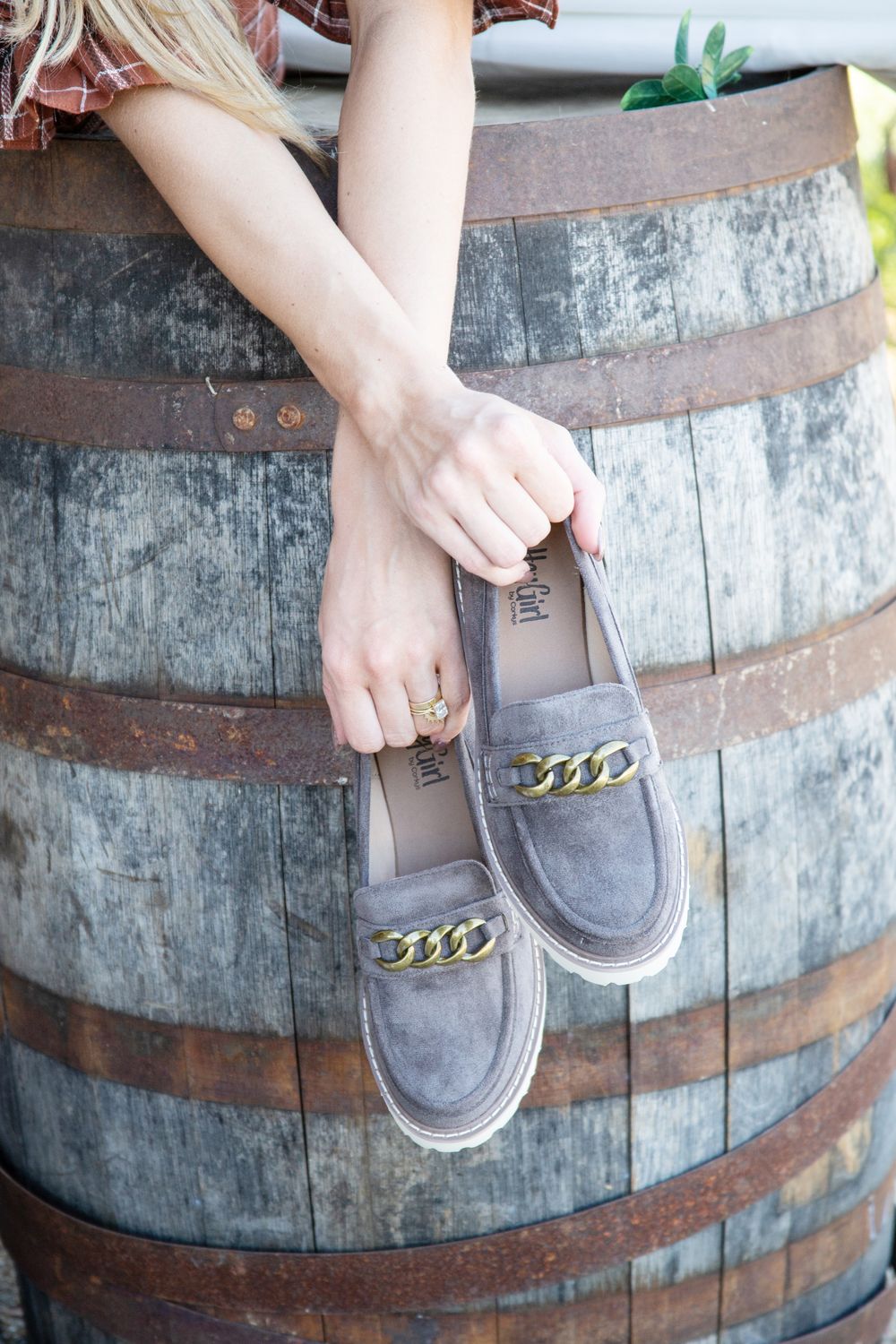Literally Faux Suede Flat 