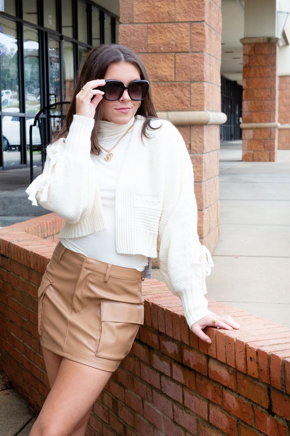Disruptive Attitude Bow Sweater Cardigan