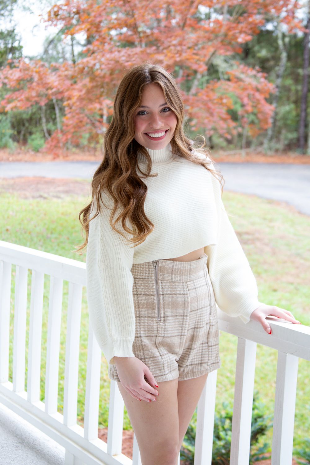 Classic Cutie Cropped Turtle Neck Sweater