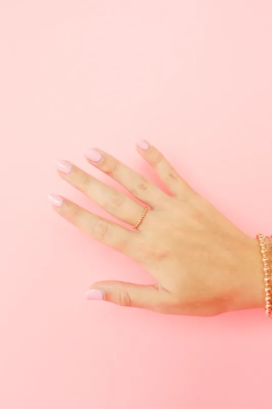 Lexi Beaded Band GOLD