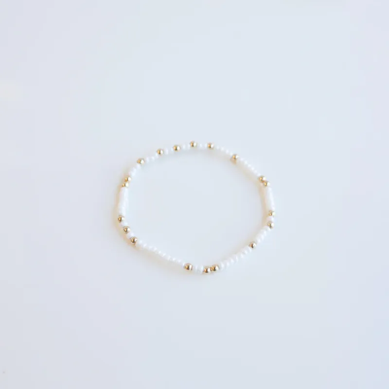 Ily Pearl Bracelet GOLD 6.75
