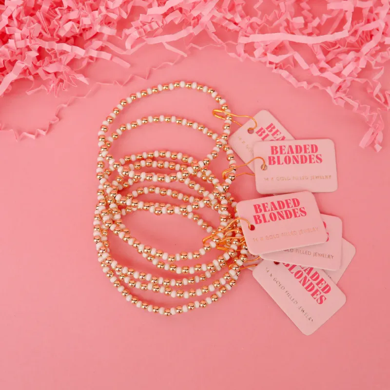 Demi Bracelet WHITE 6.75