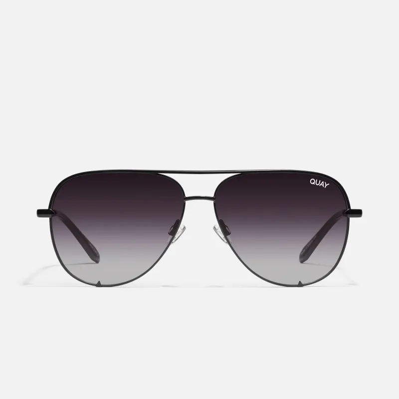 QUAY High Key BLACK/FADE POLARIZED