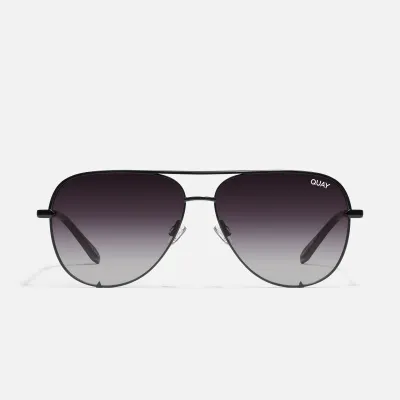 QUAY High Key BLACK/FADE POLARIZED
