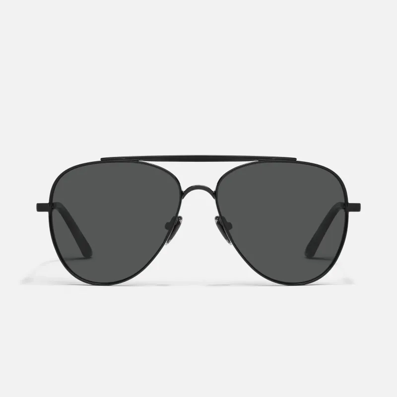 QUAY Free Fall BLACK/SMOKE POL