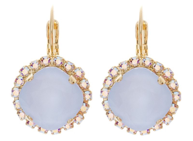 VL 12mm Crystal Wrap Dangle Earring 