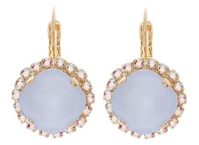 VL 12mm Crystal Wrap Dangle Earring 