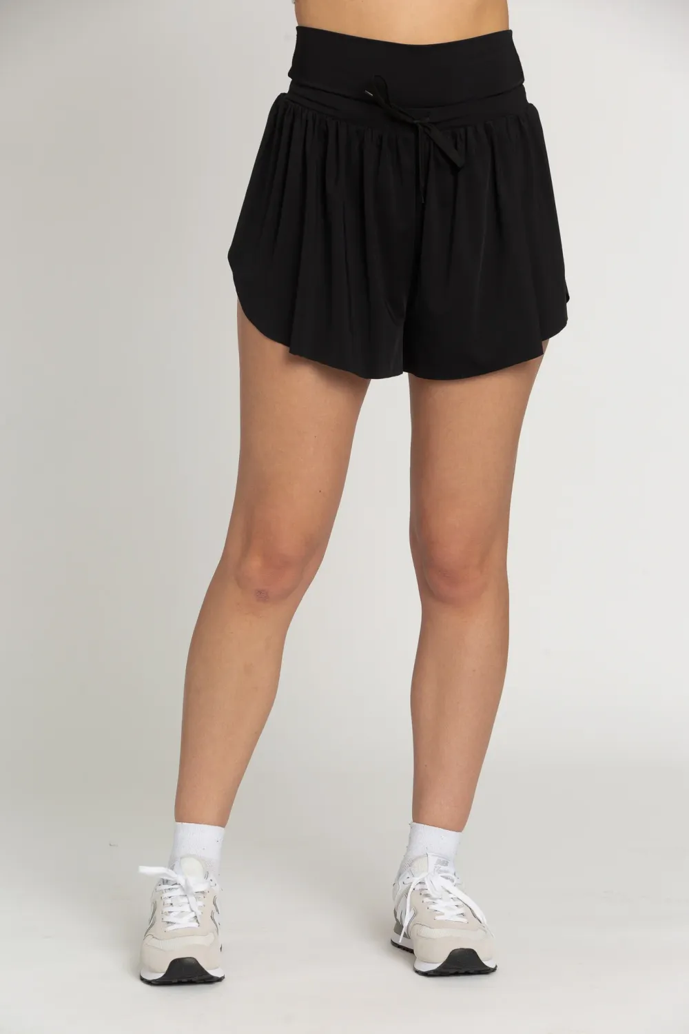 Gold Hinge Go with the Flow Althetic Shorts