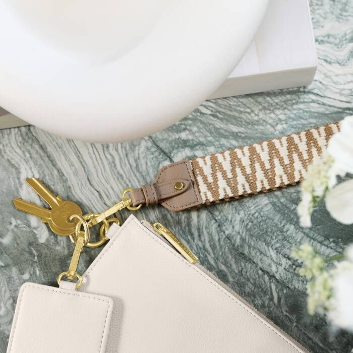 Katie Loxton Canvas Wristlet Strap