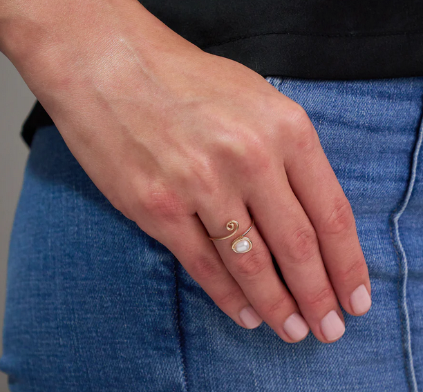RONALDO Pearl of My Heart Ring