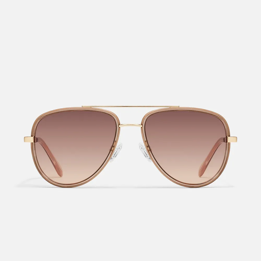 QUAY All In Medium BROWN/FAWN