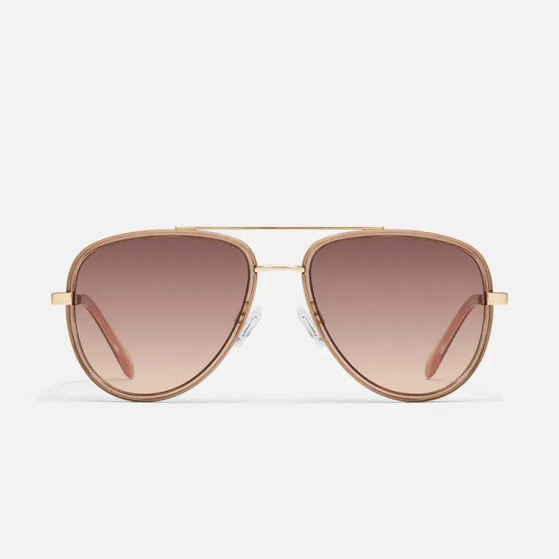 QUAY All In Medium BROWN/FAWN